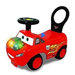 Kiddieland Disney PIXAR Cars Lightning McQueen Light & Sound Activity Ride-On