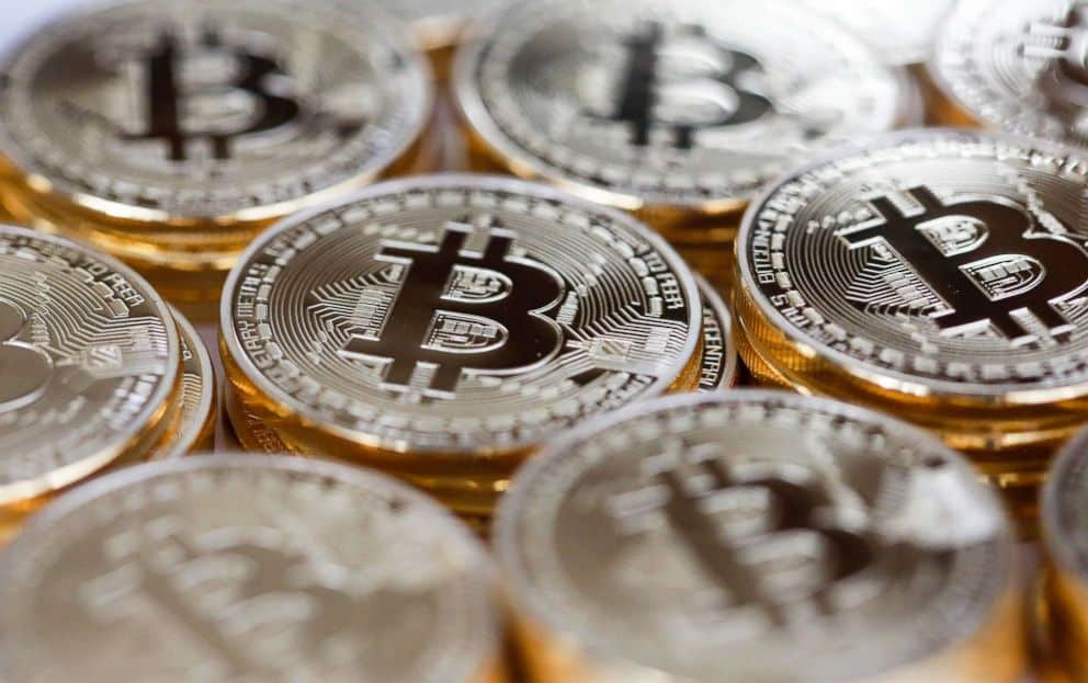 PHOTO: A collection of Bitcoins is pictured on Dec. 10, 2015. 