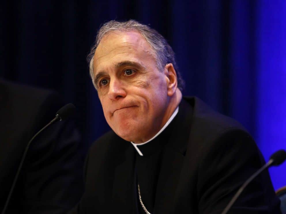 PHOTO: Cardinal Daniel DiNardo of the Archdiocese of Galveston-Houston, president of the United States Conference of Catholic Bishops, speaks at a news conference in Baltimore, Nov. 13, 2017.