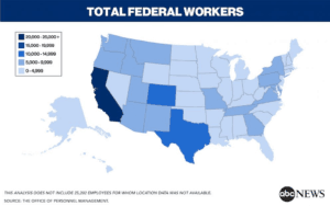 Despite focus on Washington, data shows how shutdown hurt federal workers nationwide