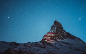 Swiss Village Has Been Projecting World Flags Onto One of Their Tallest Mountains in Solidarity of Pandemic Swiss Village Has Been Projecting World Flags Onto One of Their Tallest Mountains in Solidarity of Pandemic