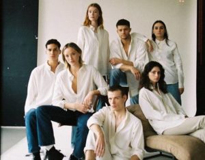 These Shirts Are Being Made Out of Luxury Hotel Bed Sheets That Were Discarded for Minor Wear and Tear These Shirts Are Being Made Out of Luxury Hotel Bed Sheets That Were Discarded for Minor Wear and Tear