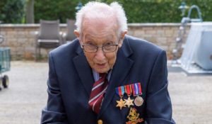 99-Year-Old WWII Veteran Raises $3.3 Million for Hospital Workers Simply By Walking Laps of His Garden Captain Tom Moore Just Giving Released