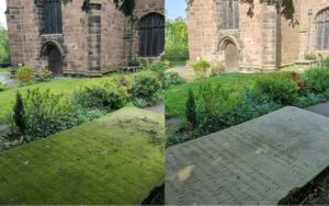 Man Hailed for Devoting His Daily Walks During Lockdown to Cleaning Up Neglected Headstones Man Hailed for Devoting His Daily Walks During Lockdown to Cleaning Up Neglected Headstones