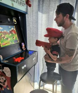 Man Discovers New Calling After Building Incredible Video Arcade for His Son During Lockdown