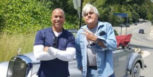 Comedian Jay Leno is Producing Face Shields 24/7 in His Garage to Give to Health Care Workers Comedian Jay Leno is Producing Face Shields 24/7 in His Garage to Give to Health Care Workers