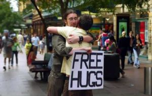 Lonely From Social Distancing? Here is One of Our Favorite Videos of Humanity Hugging It Out Lonely From Social Distancing? Here is One of Our Favorite Videos of Humanity Hugging It Out