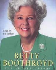 Betty Boothroyd autobiography