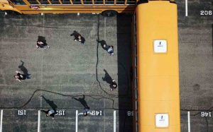 School Bus Drivers Arrange Heartwarming Aerial Tribute for Graduating Students in Quarantine