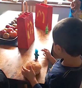 Parents Recreate McDonald’s Drive-thru in Lockdown to Give 2-Year-old Her Favorite Birthday Treat (WATCH) Parents Recreate McDonald’s Drive-thru in Lockdown to Give 2-Year-old Her Favorite Birthday Treat (WATCH)