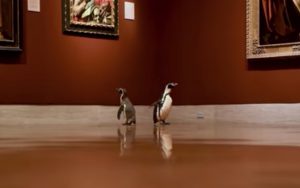 With Penguins Missing Visitors Amidst Zoo Closure, Museum Takes Them on Adorable Cultural Field Trip With Penguins Missing Visitors Amidst Zoo Closure, Museum Takes Them on Adorable Cultural Field Trip