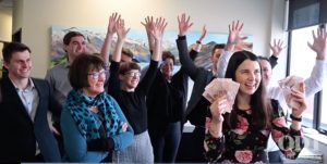 Employer Welcomes Back 14 Workers With Surprise $1,000 Bonuses – to Spend on Local Businesses Employer Welcomes Back 14 Workers With Surprise alt=