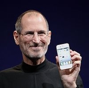 Steve Jobs at iphone premiere