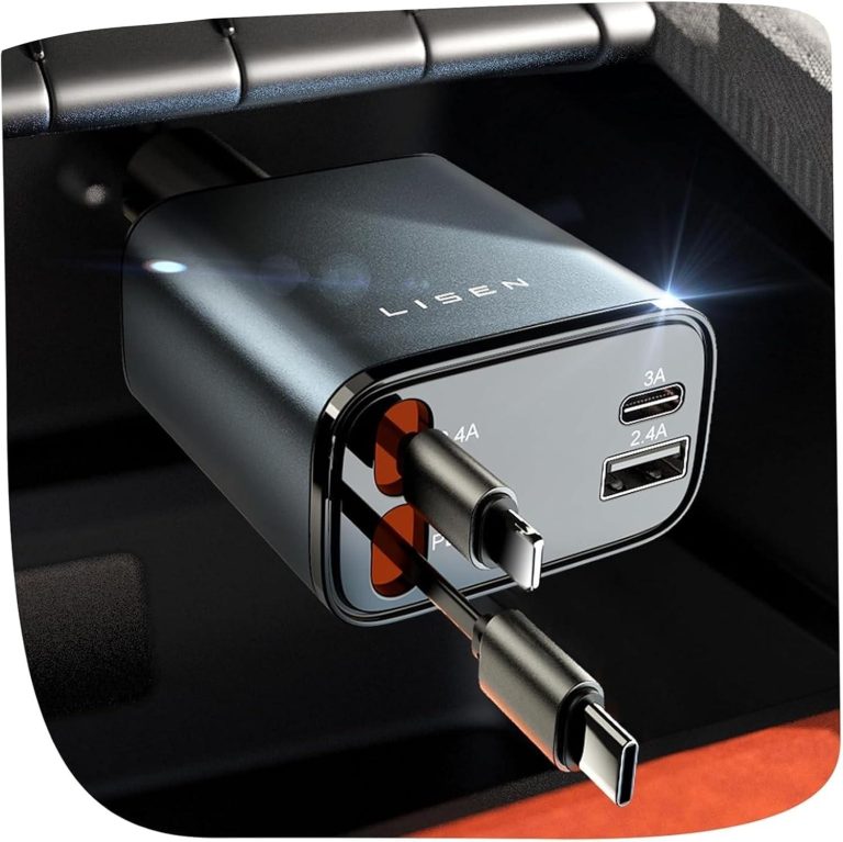 Power Our Adventures: Discover the LISEN Retractable Car Charger Power Our Adventures: Discover the LISEN Retractable Car Charger
