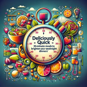 Deliciously Quick: 30-Minute Meals to Brighten Your Weeknight Dinners! Deliciously Quick: 30-Minute Meals to Brighten Your Weeknight Dinners!