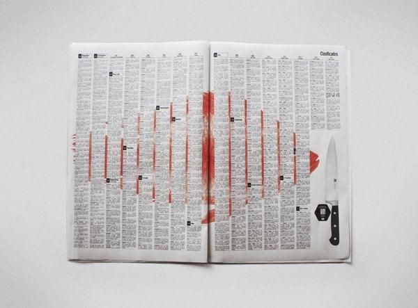 newspaper⁤ print ads