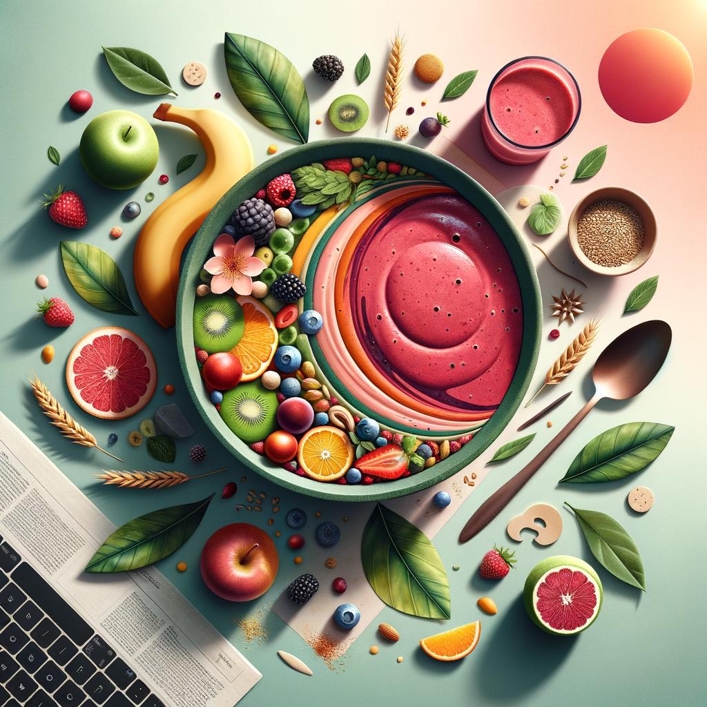 Deliciously Colorful Smoothie Bowl Recipes: Wholesome Treats for a Joyful Start to Your Day! generate highresolution visually compelling image.jpgfa04