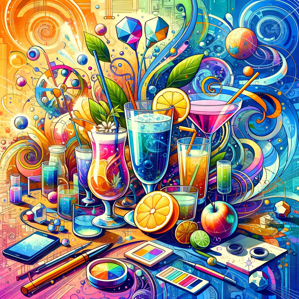 Delightful Non-Alcoholic Drink Recipes: 10 Refreshing Mocktails to Brighten Your Day! generate highresolution visually compelling image.jpg84b5