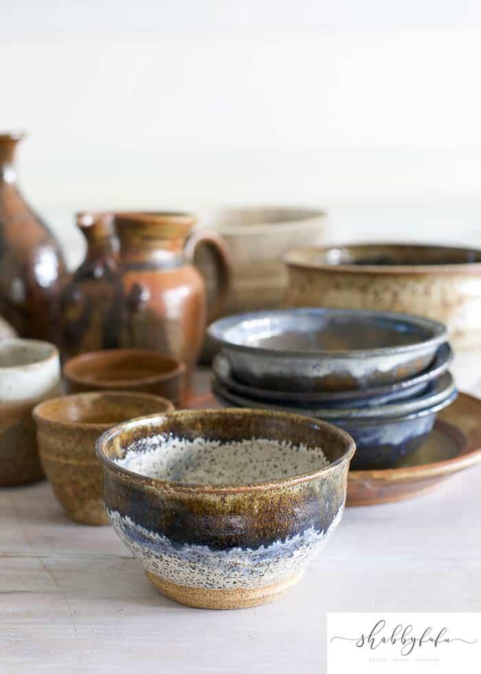 handcrafted ceramic pottery