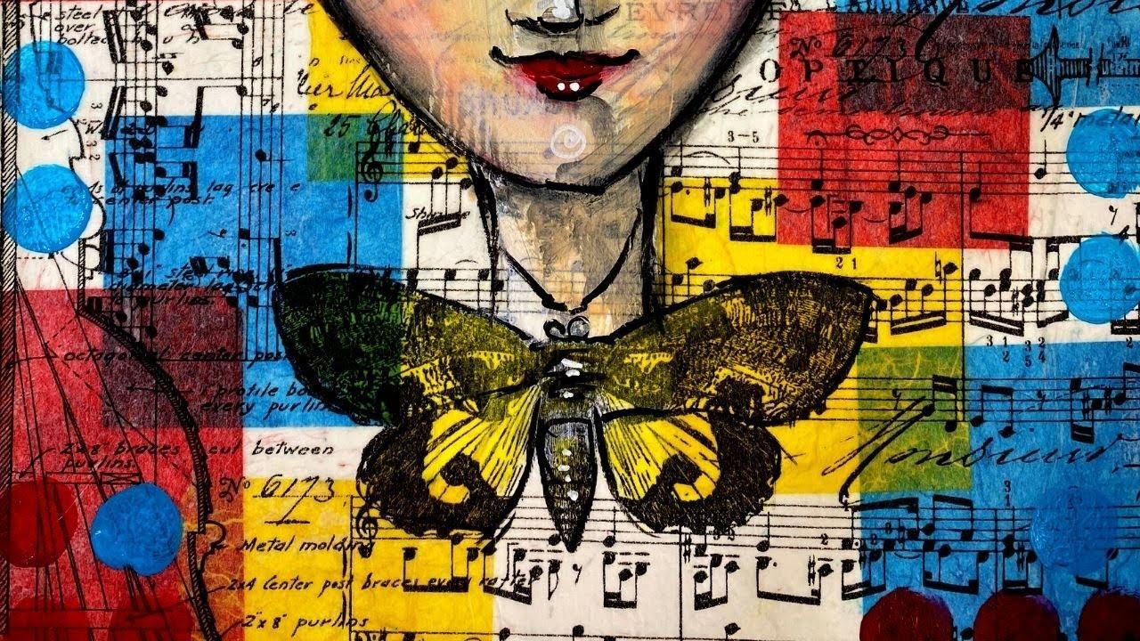 Unleash Your Creativity: A Joyful Dive into the Colorful World of Mixed Media Collage Art! mixed media collage art