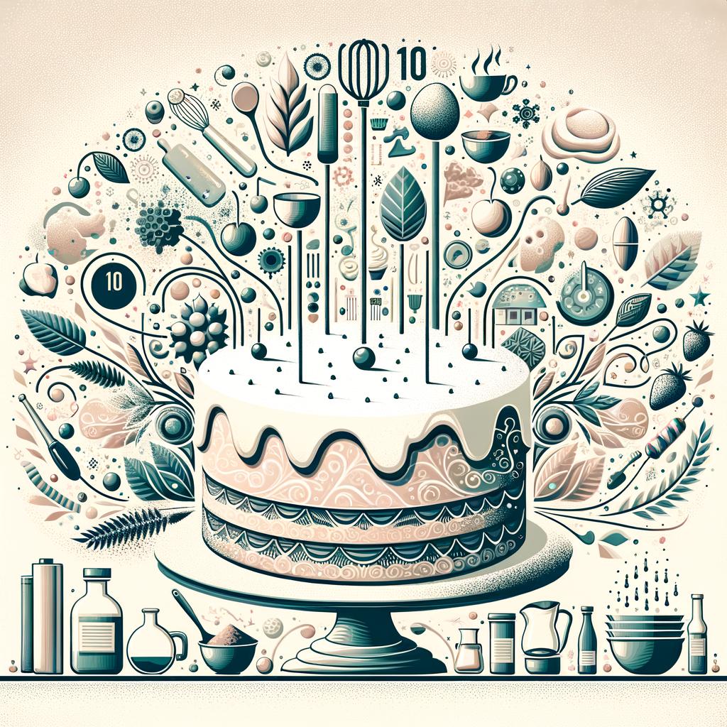 Delight Your Taste Buds: 10 Irresistibly Cheerful Cake Recipes to Try Today! generate highresolution visually compelling image.jpg8e12