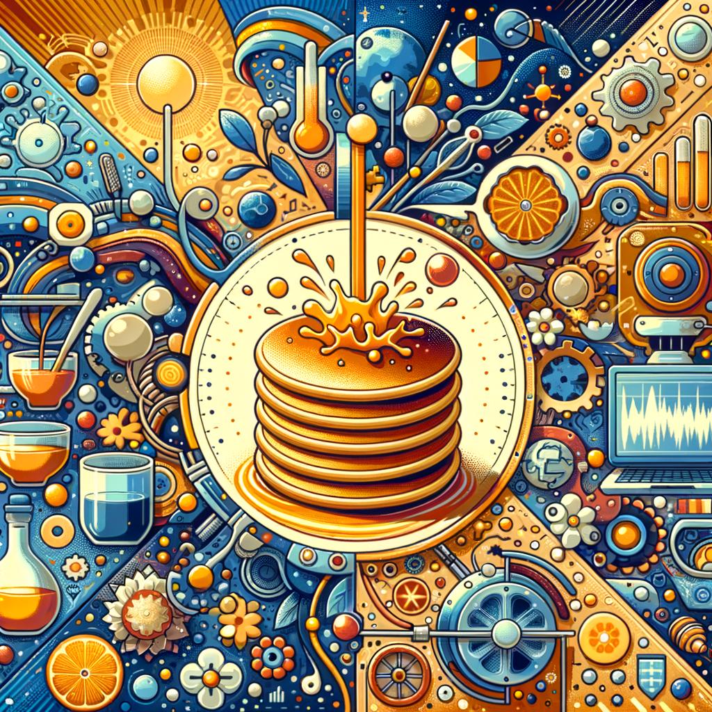 Flip for Joy: 10 Irresistibly Delicious Pancake Recipes to Brighten Your Breakfast! generate highresolution visually compelling image.jpgc497