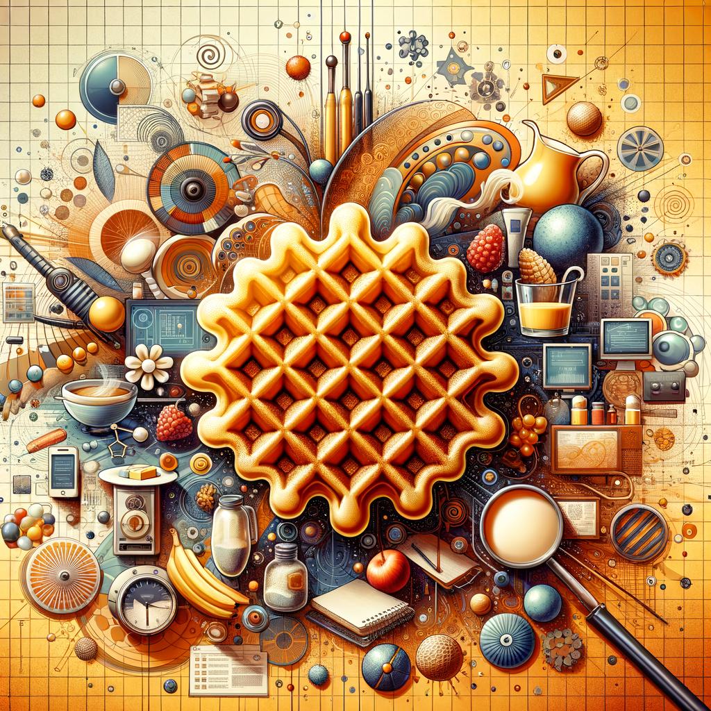 Delightful Waffle Recipes: 10 Irresistibly Fluffy Creations to Brighten Your Breakfast! generate highresolution visually compelling image.jpg3be5