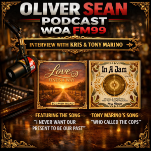 Oliver Sean in Conversation with songwriting duo on WOA FM99 Oliver Sean in Conversation with songwriting duo on WOA FM99